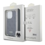 Guess GUHCP15LHC4SEK iPhone 15 Pro 6.1" black hardcase Crossbody Cord 4G Print - imagine 7