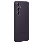 Samsung EF-PS926TEEGWW S24+ S926 dark violet Silicone Case - imagine 3