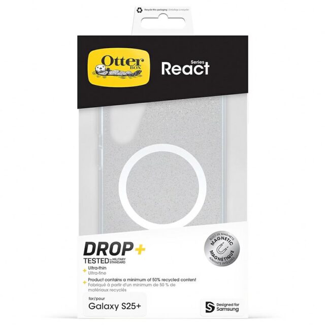 Case Samsung Otterbox React Magnet for Galaxy S25+ stardust - imagine 5