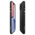 Spigen Liquid Air iPhone 15 6.1" matte black ACS06790 - imagine 10