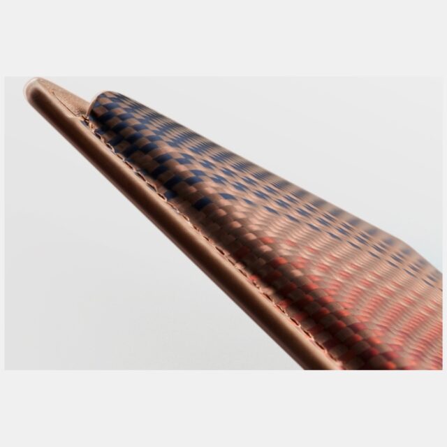 Magnetic wallet PITAKA Woven Wallet MagSafe for phone sunset - imagine 9