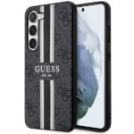 Guess GUHCS23SP4RPSK S23 S911black hardcase 4G Printed Stripe