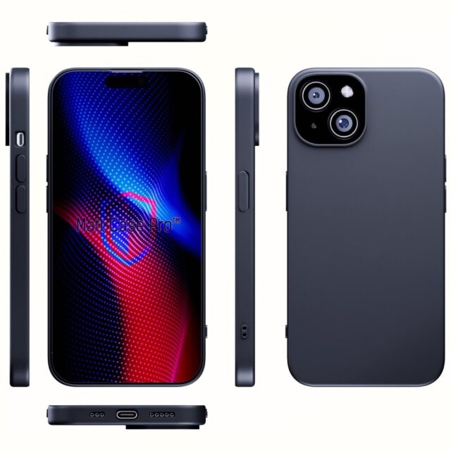 Case 3MK Matt Case Pro for iPhone 15 - imagine 4