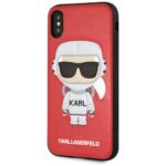 Karl Lagerfeld KLHCPXKSCORE iPhone X/Xs hardcase red Karl Space Cosmonaut - imagine 2