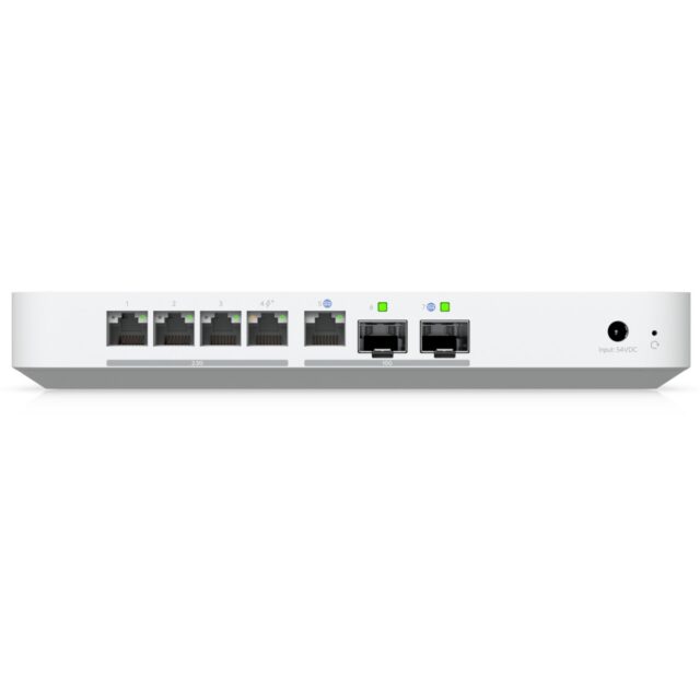 Ubiquiti UXG-Fiber | Gateway | Switch/Gateway, 4x 2.5GbE RJ45, 2x SFP+ - imagine 5