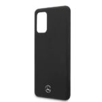 Mercedes MEHCS67SILSB S20+ G985 hard case black Silicone Line - imagine 5