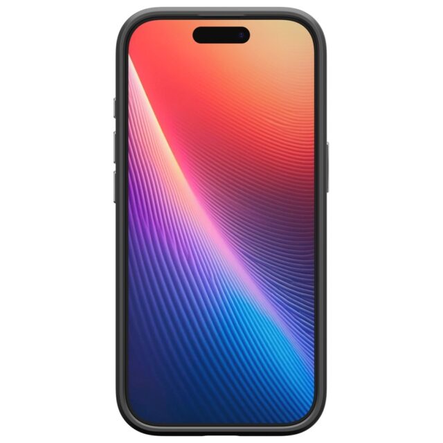 Spigen Enzo Aramid "T" Mag MagSafe Case for iPhone 17 Black Silver - imagine 3