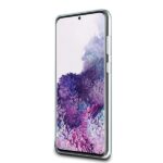 Guess GUHCS67PCUGLLG S20+ G985 light grey hard case Glitter 4G Circle Logo - imagine 6