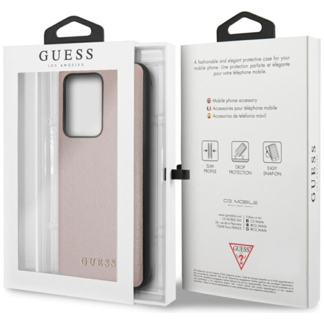 Guess GUHCS69IGLRG S20 Ultra G988 rose gold hard case Iridescent - imagine 7