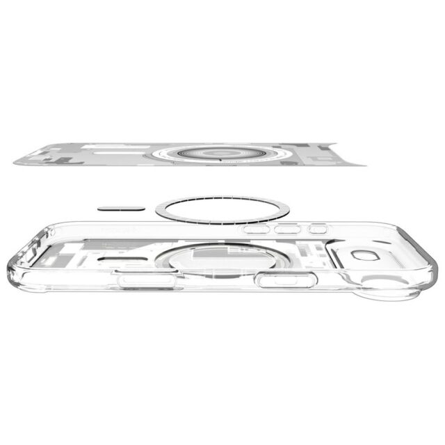 Spigen Ultra Hybrid Mag MagSafe Case for iPhone Air Zero One White - imagine 7