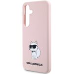 Karl Lagerfeld KLHCS24MSNCHBCP S24+ S926 hardcase pink Silicone Choupette - imagine 6
