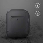 UNIQ Lino Case AirPods 1/2 gen.Silicone beige ivory - imagine 8