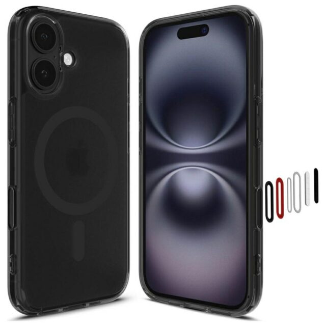 Spigen Ultra Hybrid Mag case for iPhone 16 MagSafe smoke - imagine 8