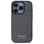 Red Bull RBHMP16L24CFILSK iPhone 16 Pro  6.3" hardcase black Carbon Fiber Shiny Logo MagSafe - imagine 3