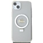 Guess GUHMP15MHRSGSD iPhone 15 Plus / 14 Plus 6.7" transparent hardcase Ring Stand Scri - imagine 3