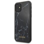 Guess GUHCN61HYMABK iPhone 11 6,1" / Xr black Marble Glass - imagine 2