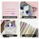 Nimmy 2in1 Set notebook + pen pink Big Eyed Pet 2.0 Cat - imagine 5
