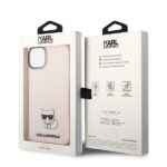 Karl Lagerfeld KLHCP14MCTTRI iPhone 14 Plus / 15 Plus 6,7" hardcase pink Transparent Choupette - imagine 8
