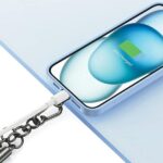 USAMS Universal phone lanyard 30cm blue ZB283GS02 (US-ZB283) - imagine 6