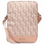 Guess Bag GUTB10HGCFSEP 10"pink GCube Stripe Tablet Bag