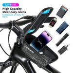 TAKEZEROA2 Bike Case/Mount Frame Bag Black - imagine 5