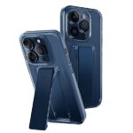 UNIQ Heldro Mount case with Stand iPhone 15 Pro 6.1" blue/ultamarine deep blue
