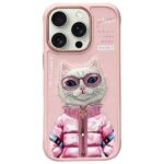 Nimmy case iPhone 16 Pro 6.3" pink Cool&Cute 2.0 Cat