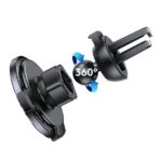 USAMS Inductive Mount US-CD164 15W 2-in-1 Magnetic for Vent black CD164DZ01 - imagine 5