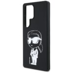 Karl Lagerfeld Silicone Graffiti Ikonik Printed Logo MagSafe Case for Samsung Galaxy S25 Ultra Black - imagine 6