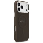 Guess Classic Logo MagSafe Case for iPhone 17 Pro Brown - imagine 4