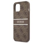 Guess GUHCP13S4GDBR iPhone 13 mini 5,4" brown hardcase 4G Stripe - imagine 6