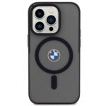 Case BMW BMHMP14XDSLK iPhone 14 Pro Max 6.7" black hardcase Signature MagSafe - imagine 3
