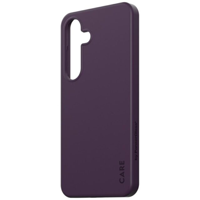 CARE by PanzerGlass Fashion QI Case for Samsung Galaxy S25 Purple - imagine 3