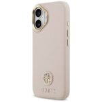 Case Guess Grained Strass Logo MagSafe for iPhone 17 pink - imagine 2