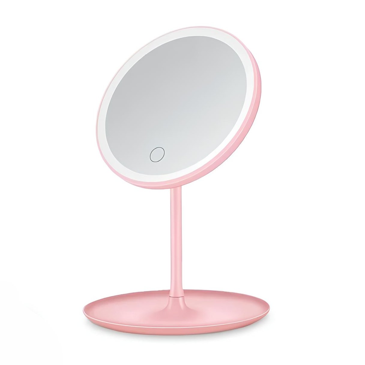cps-6f02c4fefe30d98e7df8afec273cefa0-2025-12-05-12-42-02 Extralink Lifestyle | Cosmetic mirror | LED backlight, pink - imagine 1