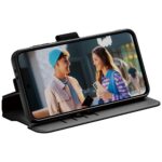 Case CARE by PanzerGlass Feature Wallet Kickstand for Samsung Galaxy A36 5G black - imagine 4