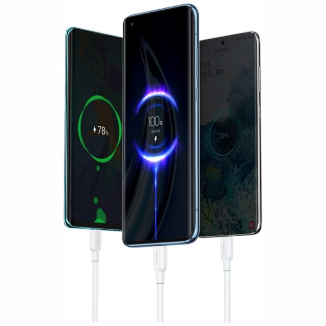 Cable USAMS US-SJ603 U84 3A USB-C to USB-A 3m white - imagine 6