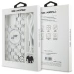Karl Lagerfeld KLHMP16XHCKCKLCT iPhone 16 Pro Max 6.9" transparent hardcase IML Crossbody Monogram - imagine 7