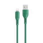 USAMS U68 Lightning 2A Fast Charge 1m green SJ500USB04 (US-SJ500)