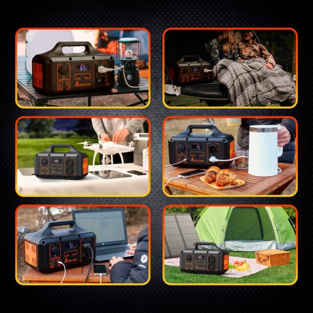 Extralink Power Ranger EPS-S600S Jackery, Bluetti, Ecoflow replacement | Power station | 680 Wh, Li-ion, Tuya - imagine 9