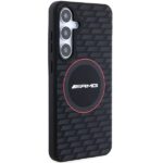 AMG AMHMS24S23SMRK S24 S921 black hardcase with Silicone Carbon Pattern and MagSafe - imagine 4