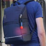 Lexon Nomaday Flash LED Keychain dark blue LL137DB - imagine 10