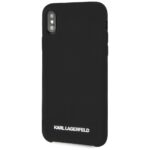 Karl Lagerfeld KLHCPXSLBKS iPhone X/Xs hardcase black Silicone - imagine 2