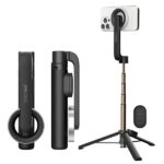 Araree Selfie Stick Bluetooth Magfie Pod black MagSafe Tripod AR60-01727A