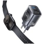 Ładowarka sieciowa USAMS CC293 T67 20W   iWatch 1xUSB-C 1xUSB-A tarnish - imagine 2