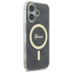 Guess GUHMP16SH4STK iPhone 16 6.1" black hardcase IML 4G MagSafe - imagine 4