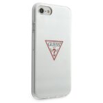 Guess GUHCI8PCUCTLWH iPhone 7/8/SE 2020/ SE 2022 white hardcase Triangle Collection - imagine 5