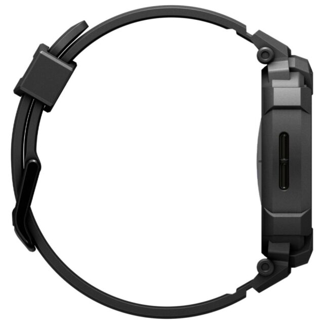 Pasek Spigen Rugged Armor Pro do Samsung  Galaxy Watch 8 44mm czarny - imagine 4