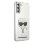 Karl Lagerfeld KLHCS21MKTR S21+ G996 hardcase Transparent Karl`s Head - imagine 4
