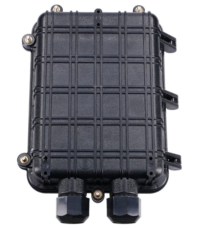 Extralink Bruce | FTTX Closure | 4 trays, 96 core, black - imagine 2